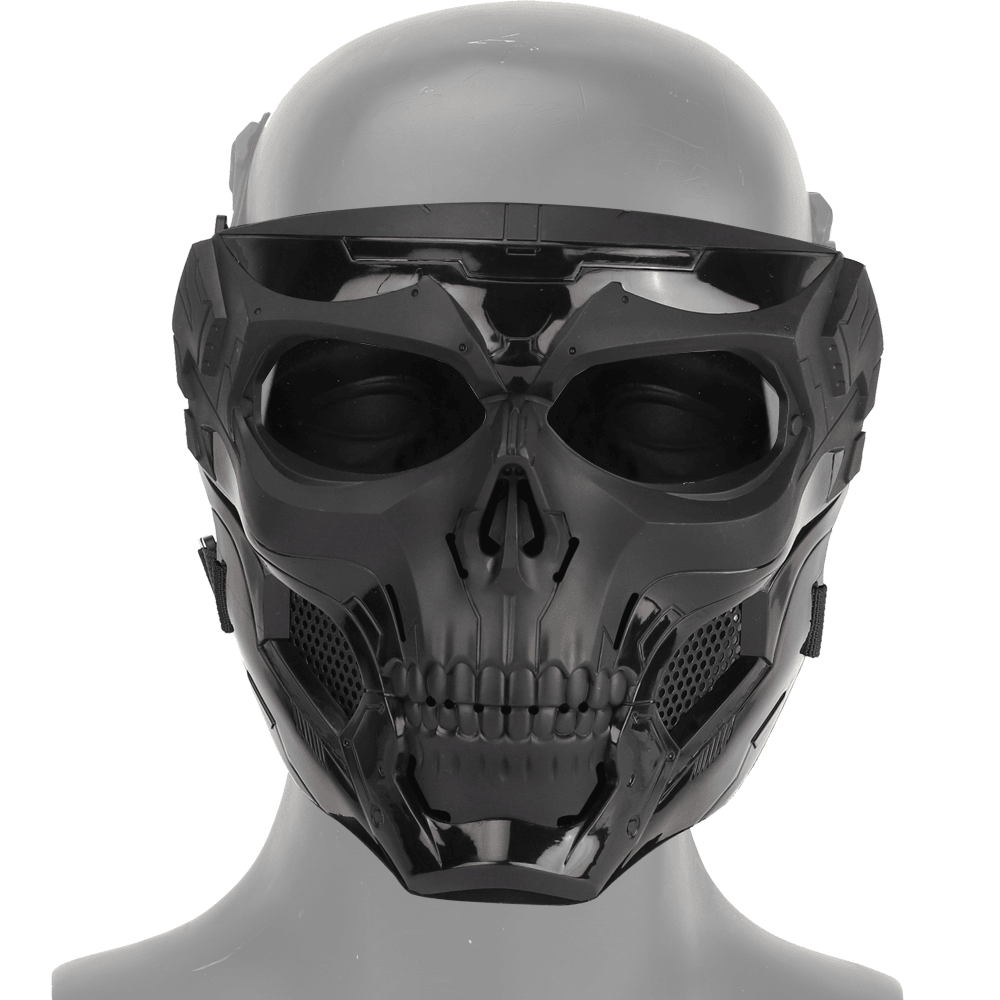 Halloween Skull Tactical Airsoft Mask Paintball CS Military Protective Full Face Helmet - MRSLM