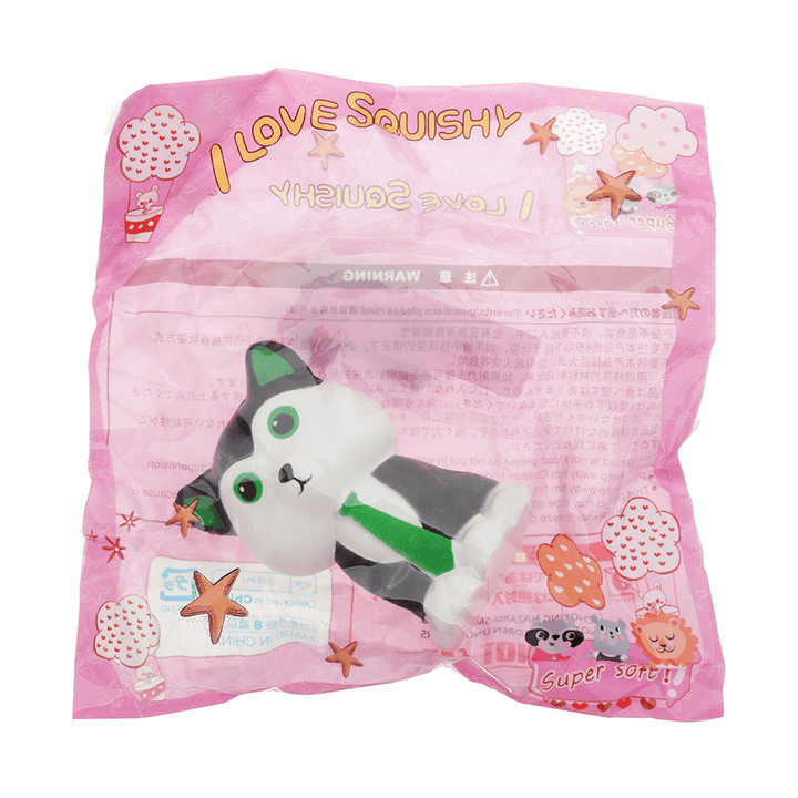 Tie Fox Squishy 15CM Slow Rising with Packaging Collection Gift Soft Toy - MRSLM