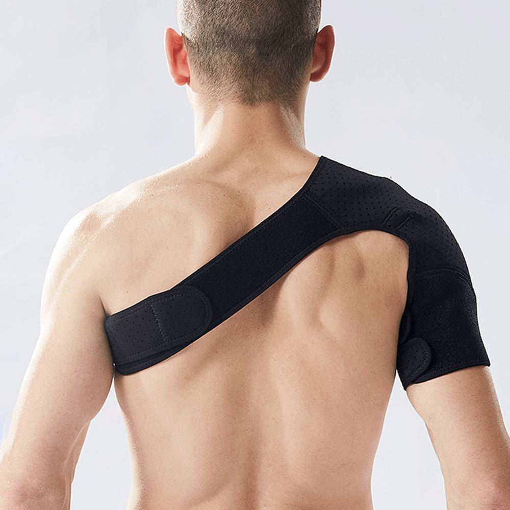 Sports Strap Shoulder Pressure Protective Adjustable Shoulder Strap Breathable Protection Shoulder Strain Shoulder - MRSLM
