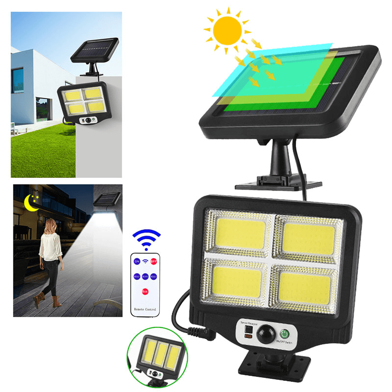 Solar Light Sensor Wall Light Waterproof Outdoor Garden Light Home Garage Street Light - MRSLM