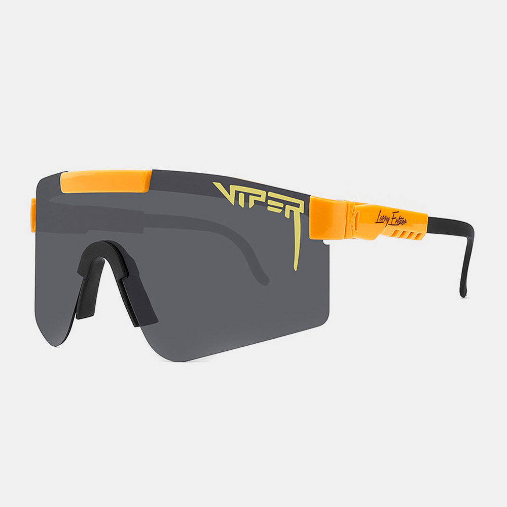 Unisex Colorful Adjustable Glasses Leg Cycling Outdoor Sport UV Protection Polarized Sunglasses - MRSLM