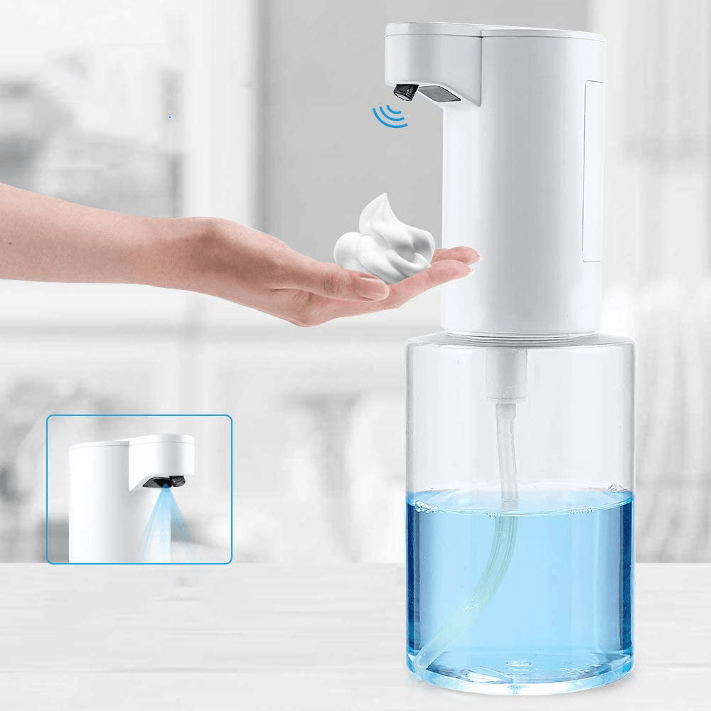 Automatic Soap Dispenser Touchless Foaming Hand Soap Dispenser Sensitive Handfree Soap Dispenser for Home Restaurant Hotel - MRSLM