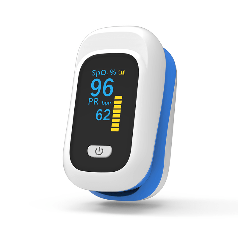 BOXYM YK-80X Mini OLED Finger-Clamp Pulse Oximeter Home Heathy Blood Oxygen Saturation Monitor - MRSLM
