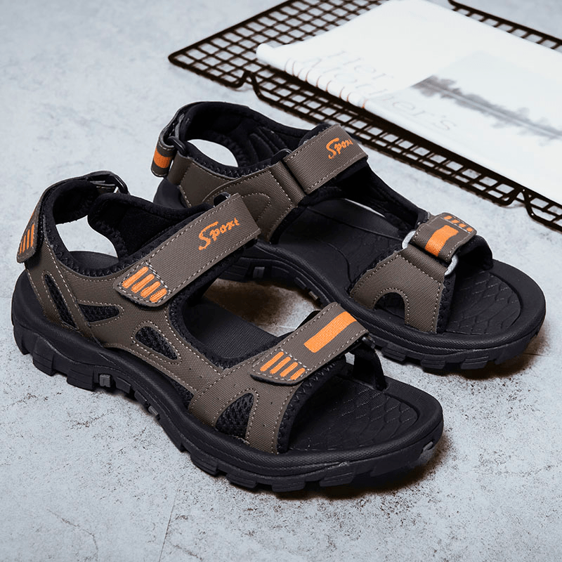 Men Breathable Opened Non Slip Comforty Casual Outdoor Sandals - MRSLM