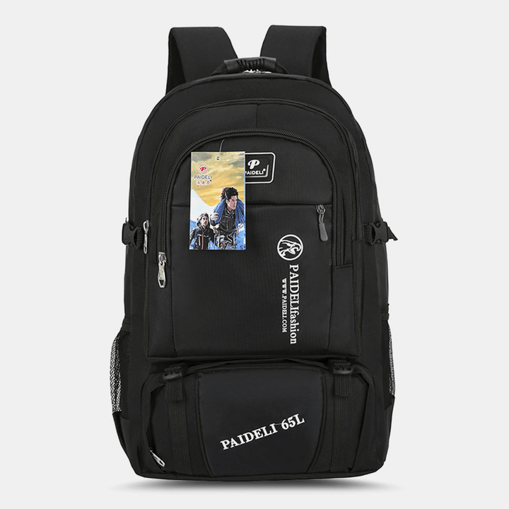 Unisex Nylon Super Large Capacity Outdoor Sport 24 Inch Mountaineering Bag Breathable Waterproof Travel Backpack - MRSLM