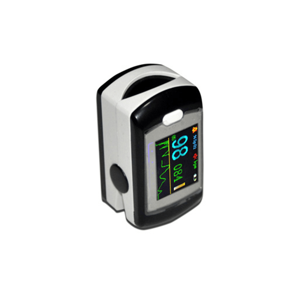 CMS50E Portable Fingertip Pulse Oximeter OLED SPO2 Blood Oxygen Saturation Heart Rate Monitor Saturator USB Connector Alarm - MRSLM