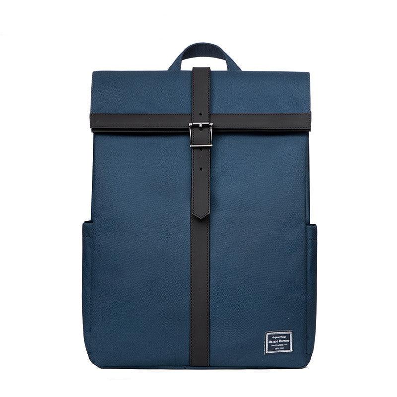 Backpack women's solid color computer bag simple - MRSLM