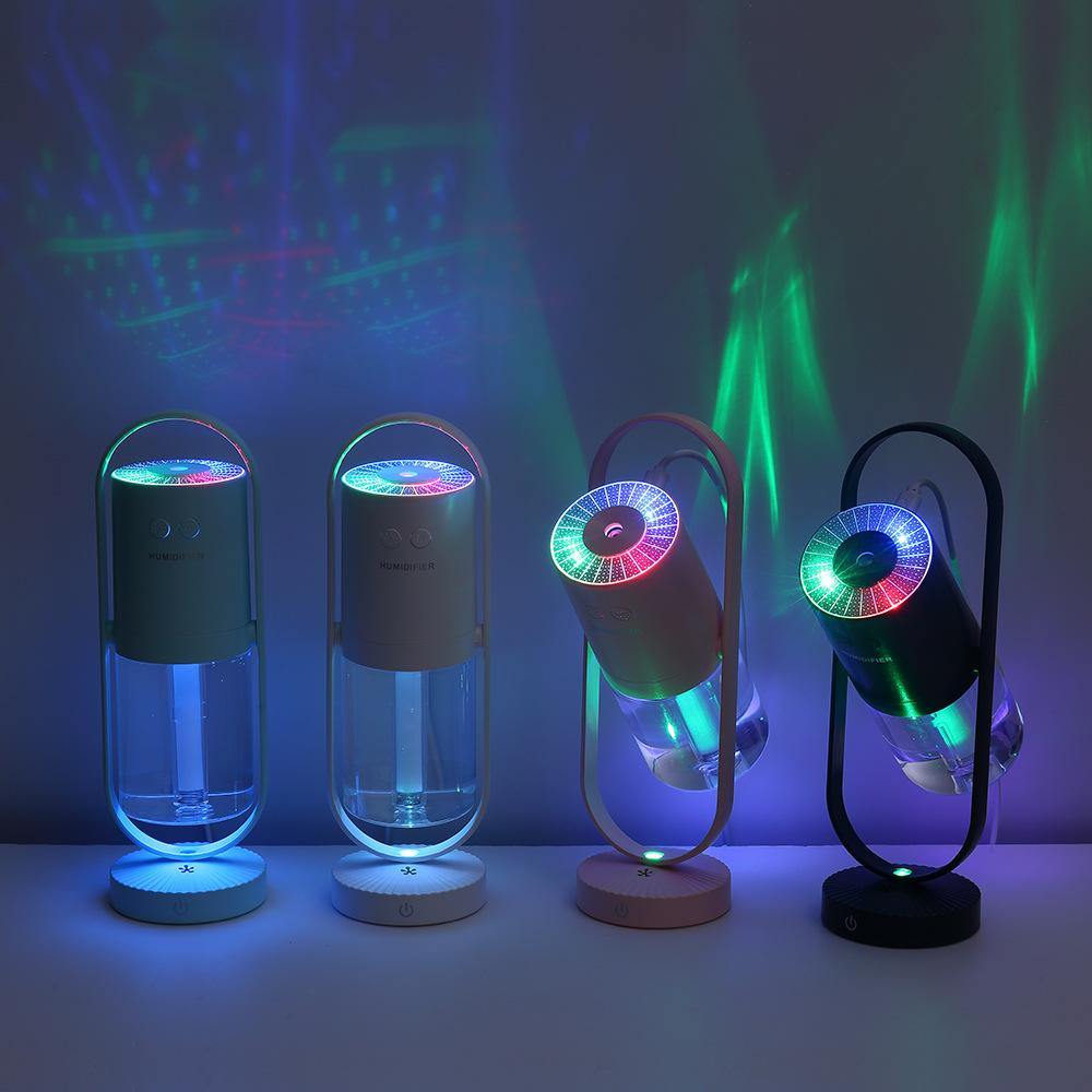 Magic Negative Air Ion Humidifier Ultrasonic Essential Oil Diffuser Cool Mist Air Purifier 7 Color Lights - MRSLM