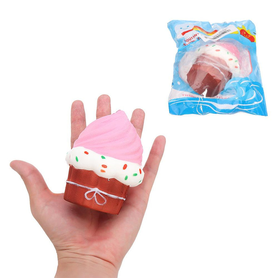 Puff Cake Squishy 10*8.5CM Slow Rising With Packaging Collection Gift Soft Toy - MRSLM