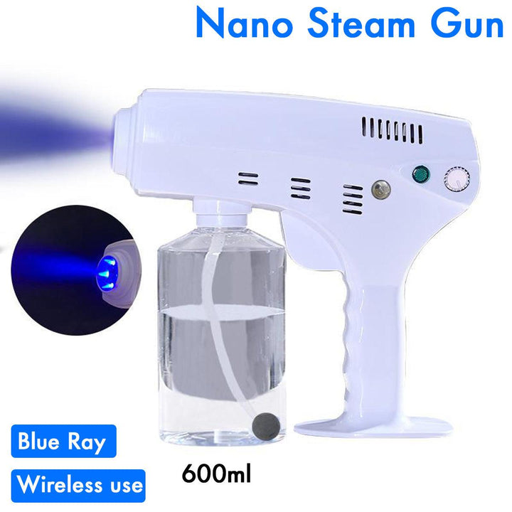 Electric Blue Light Fogger Nano Sprayer Handheld Cold Fogging Machine Indoor - MRSLM