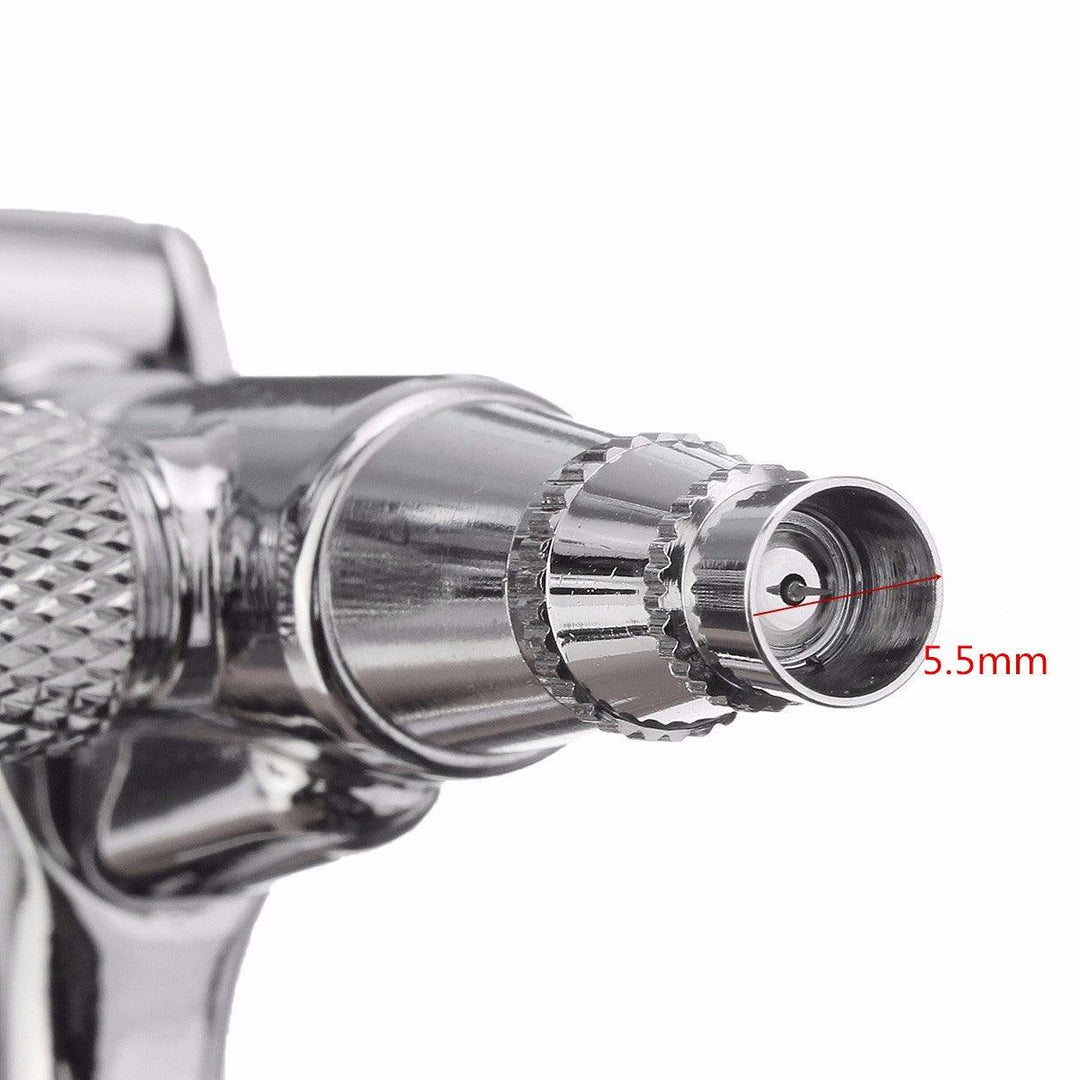 Dual Action 0.3mm 7cc and 11cc Airbrush Spray Gun Airbrush for Model Paint Tattoo - MRSLM