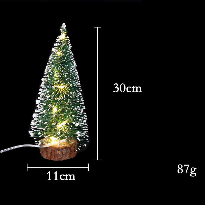 Christmas Decorations LED Lights Mini Christmas Tree - MRSLM