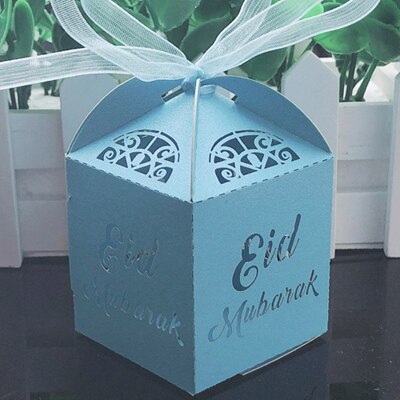 Happy Eid Mubarak Gift Box 10-100 Pcs Set