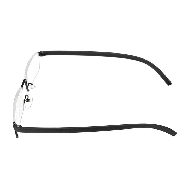 TR90 Flexible Colorful Reading Glasses Half Rim Presbyopic Glasses With Case - MRSLM