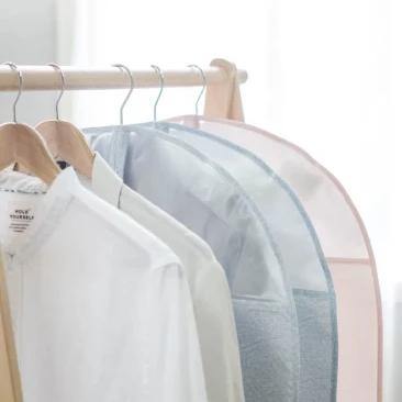2PCS Garment Clothes Cover Protector Dustproof Hanging Clothes Storage Bag - MRSLM