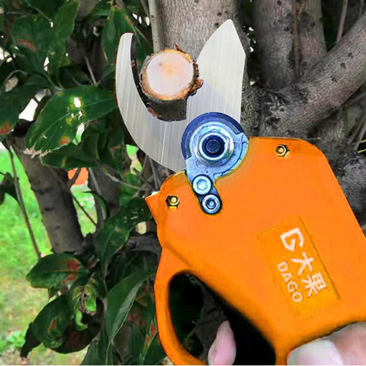 DAGO 21V 30mm Rechargeable Electric Pruning Shears Cordless Secateur Branch Cutter Battery Pruning Shears Electric Tree Branches Cutter - MRSLM