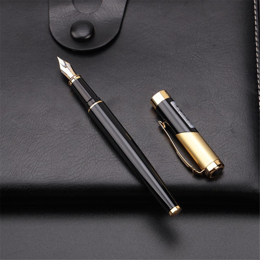 Wing Sung 3215 Fountain Pen 0.5 EF EF Hide 0.7 M Nib Ballpoint Nib Fountain Pen Clip Business Men Gifts - MRSLM