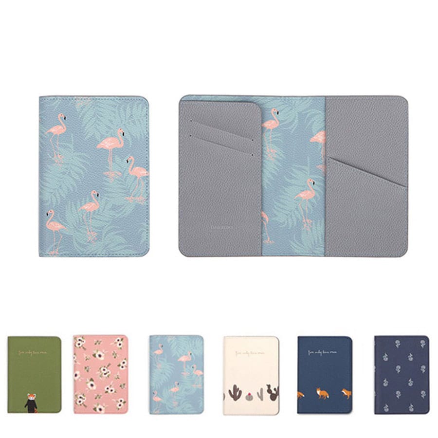 Lovely Small Animals and Plants Passport Cover