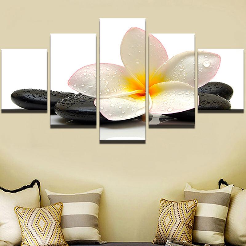 5Pcs Canvas Print Paintings Scenery Oil Painting Wall Decorative Printing Art Picture Frameless Home Office Decoration - MRSLM