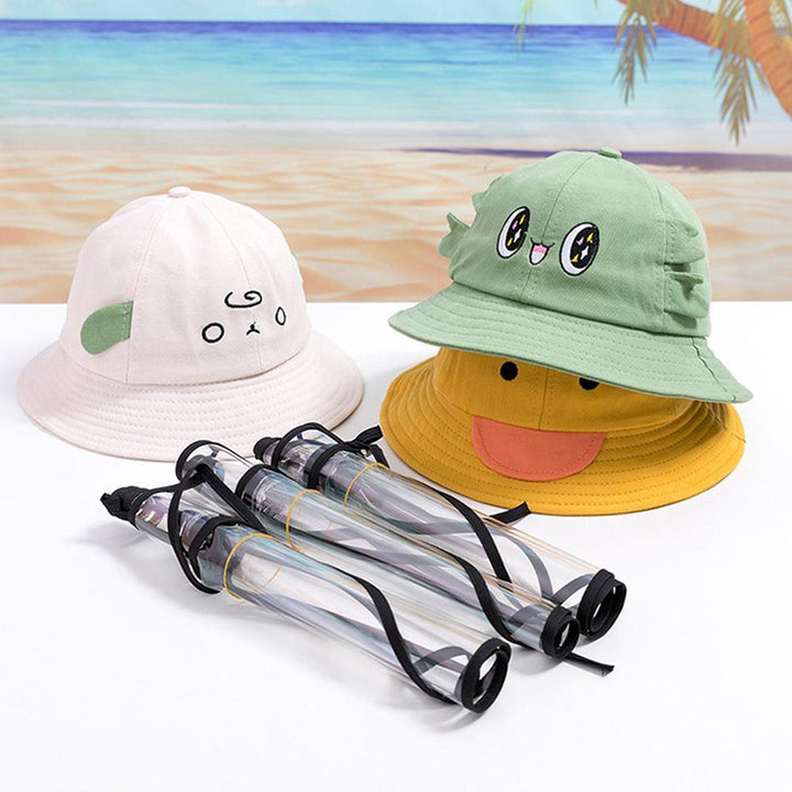 Kids / Little Kids(1-4ys) Cotton Hat Child Protective Hat Baby Sunscreen Sun Hat - MRSLM