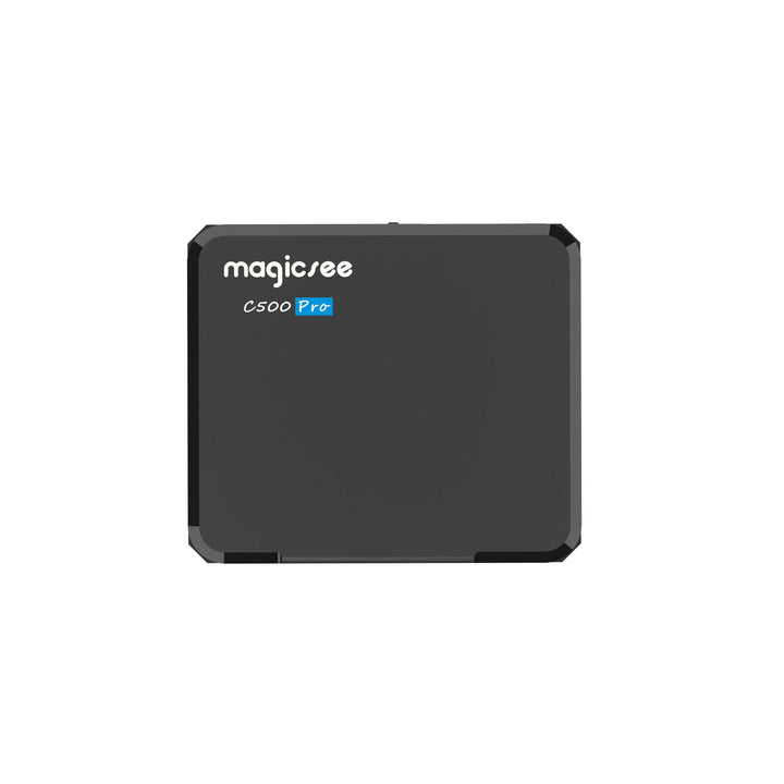 MAGICSEE C500 PRO S2X+ATSC Amlogic S905X3 2+16GB 5GHz WiFi BT4.2 Android 9.0 4K Smart TV Box ATSC DVB-S2X/S2 Satellite TV Receiver - MRSLM