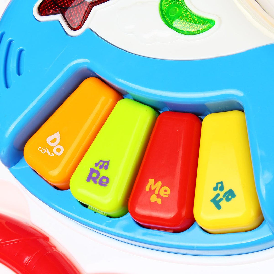 Baby Toys Learning Walker Music Stand Multi Function Play Center Toddler Educational Toys for Early Childhood - MRSLM