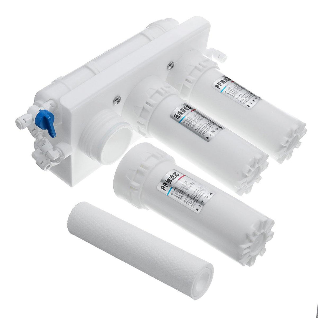 3+2 Home Kitchen Drinking Faucet Tap Water Purifier Filter System Cartridge Kit - MRSLM