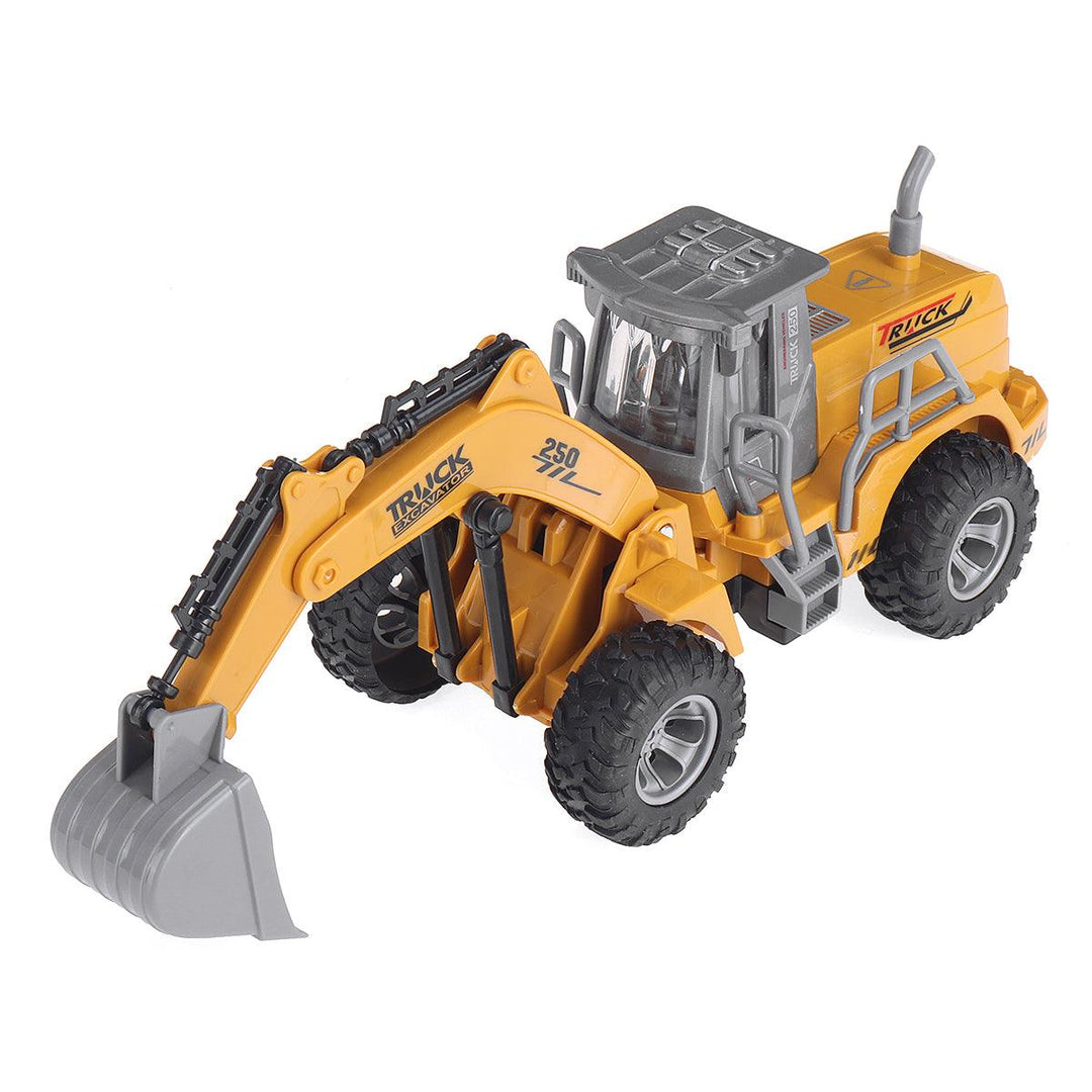 Excavating Machinery Kids Toys Truck Engineering Vehicle Tractor Bulldozer Digger RC Remote Controlled Kids Toy - MRSLM