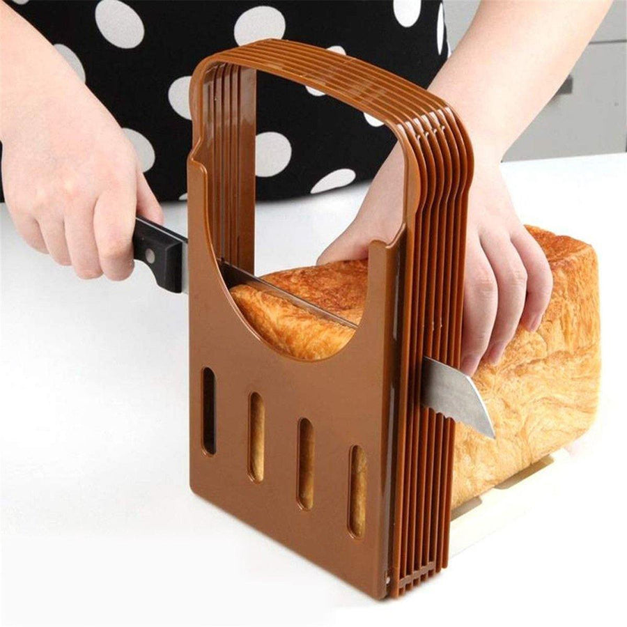 Practical Kitchen Bread Loaf Toast Slicer Cutter Maker Mold Guide Slicing Tools - MRSLM