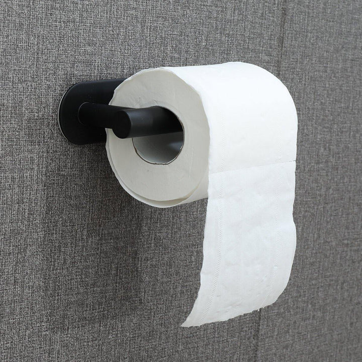 Wall-Mounted Stainless Steel Towel Storage Rack Organizer Paper Holder For Home Bathroom Toilet - MRSLM