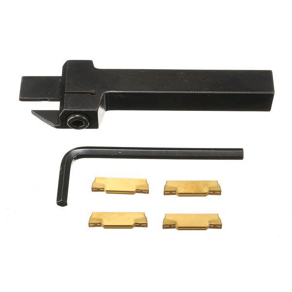 MGEHR1212-3 External Grooving Tool Turning Tool Holder For 3mm Cut With 4pcs MGMN300 Inserts - MRSLM