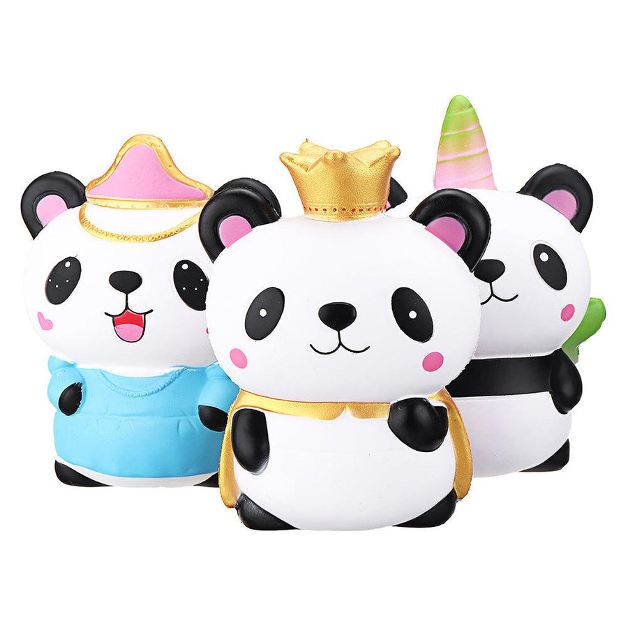 Panda Squishy Kawaii Animal Family Slow Rising Rebound Jumbo 24cm Toys Gift Decor - MRSLM